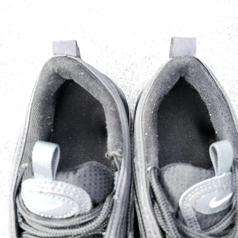 Nike‎ Air Max 97 GS Shoes Kids Youth SIze 4.5 Triple Black Running Sneakers